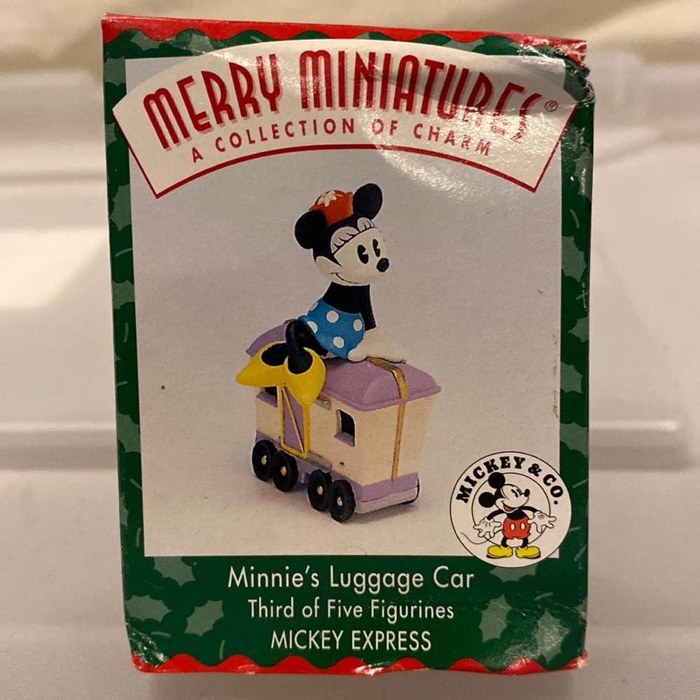 Hallmark Mickey Mouse, merry Christmas charm